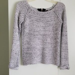 Woven sweater